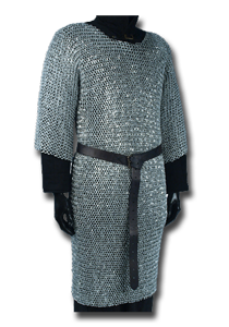 Kettenhemd kurzarm, Aluminium, vernietet, Größe M ( LARP ) Kettenhemd kurzarm, Aluminium, vernietet, Größe M ( LARP )